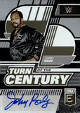 2023 Johnny Rodz Auto Autograph Panini Donruss Elite WWE Turn of the Century TC-JRZ WWE Legends