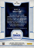 2023 Kayla Braxton Auto Autograph Panini Chronicles WWE Donruss Voices of the Ring 08/25 #VR-KBX Friday Night Smackdown