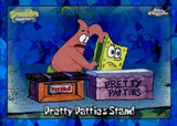 2025 Pretty Patties Stand Topps Chrome Sapphire SpongeBob SquarePants #62