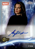 2025 Ayelet Zurer as Vanessa Fisk Auto Autograph Topps Chrome Marvel Studios Refractor #AA-AZ Daredevil