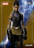2025 Shuri Topps Chrome Marvel Studios Snap Variation Gold Refractor 21/50 #S-80 Black Panther