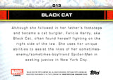 2026 Black Cat Topps Chrome Marvel Storm's Green Lightning Refractor 47/99 #013