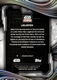 2025 Ursurper Topps Chrome Star Wars Galaxy Mini Diamond Refractor #75