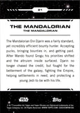 2024 The Mandalorian Topps Chrome Star Wars Gold Refractor 24/50 #21