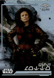 2024 Peli Motto Topps Chrome Star Wars Aurebesh Variant Refractor 80/99 #AV-31