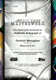 2023 Dominic Monaghan as Beaumont Kin Auto Autograph Topps Star Wars Masterwork Authentic Autograph #A-DM