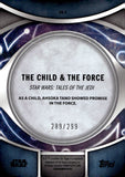 2024 The Child & The Force Topps Star Wars Masterwork Journey of Ahsoka 289/299 #JA-1