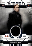 2024 General Hux Topps Star Wars Masterwork Relic Rise of The Resistance #RR-G