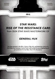 2024 General Hux Topps Star Wars Masterwork Relic Rise of The Resistance #RR-G