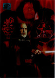 2024 Sith Lords Topps Chrome Star Wars Galaxy Aqua Lava Refractor 042/175 #25