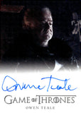 2024 Owen Teale as Ser Alliser Thorne Auto Autograph Game of Thrones Full Bleed Autograph