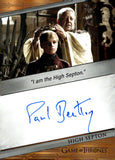 2024 Paul Bentley as High Septon Auto Autograph Game of Thrones Quote Autograph