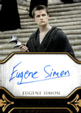 2024 Eugene Simon as Lancel Lannister Auto Autograph Game of Thrones Legacy Autograph