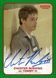 2018 Chester Rushing as Tommy H. Auto Autograph Topps Stranger Things Green 30/50 #A-TH