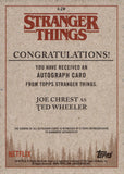 2018 Joe Chrest as Ted Wheeler Auto Autograph Topps Stranger Things #A-TW