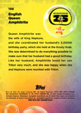 2025 Queen Amphrite Topps Chrome SpongeBob SquarePants 25th Anniversary Aqua Lava Refractor 158/199 #198