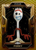 2025 Forky Topps Chrome Disney Pixar Gold #75 Toy Story 4