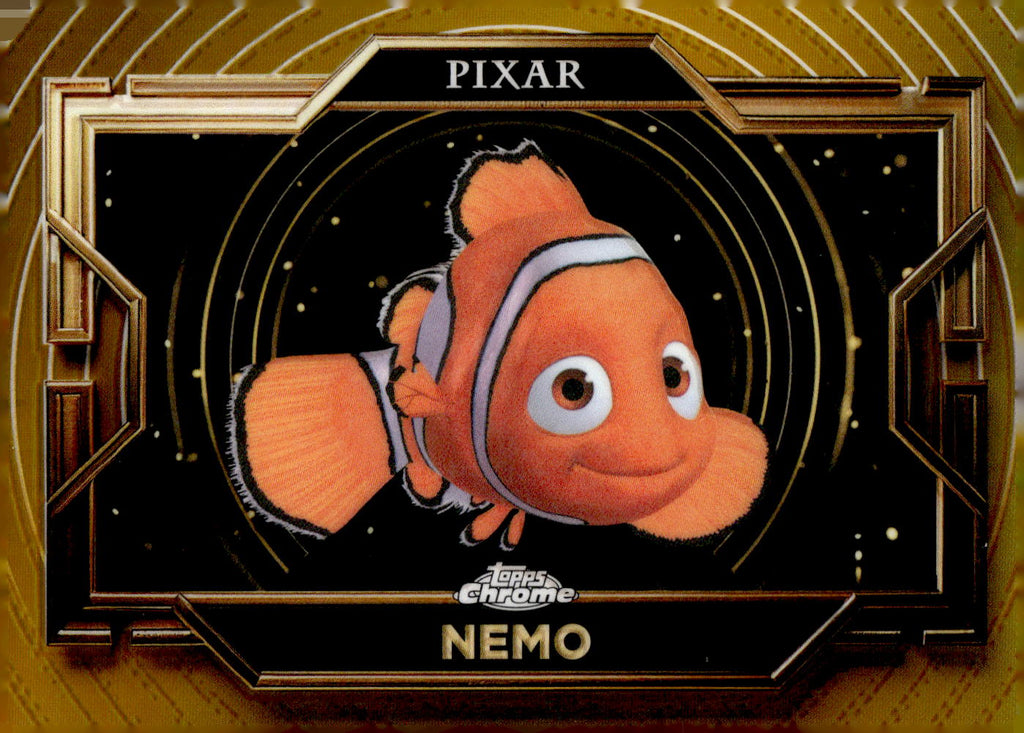 2025 Nemo Topps Chrome Disney Pixar Gold #27 Finding Nemo 2