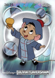 2026 Olivia Flaversham Topps Chrome Disney Sapphire White Sapphire Refractor 24/30 #42 The Great Mouse Detective