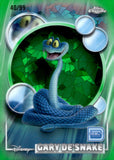 2026 Gary De'Snake Topps Chrome Disney Sapphire Green Sapphire Refractor 40/99 #68 Zootopia 2
