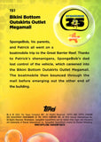 2025 Bikini Bottom Outskirts Outlet Megamall Topps Chrome SpongeBob SquarePants 25th Anniversary Gold Refractor 48/50 #151