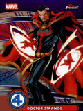 2026 Doctor Strange Topps Finest Fantastic Four 65th Anniversary Purple Refractor 74/75 #058 Uncommon