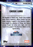 2025 Cassie Lang Topps Chrome Marvel Studios Thor's Lightning Refractor 16/99 #146 Ant-Man and The Wasp Quantumania