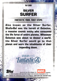 2025 Shalla-Bal Silver Surfer Topps Chrome Marvel Studios Snap Variation 89/99 #S-198 Fantastic Four First Stage
