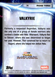 2025 Valkyrie Topps Chrome Marvel Studios Orange Refractor 24/25 #74 Thor Ragnarok