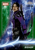2025 Kate Bishop Topps Chrome Marvel Studios Green Refractor 122/199 #128 Hawkeye
