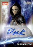 2025 Olga Kurylenko as Taskmaster Auto Autograph Topps Chrome Marvel Refractor #AA-OK Thunderbolts