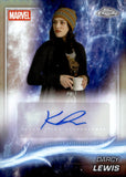 2025 Kat Dennings as Darcy Lewis Auto Autograph Topps Chrome Marvel Refractor #AA-KD Thor 2