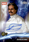 2025 Tony Dalton as Jack Duquesne Auto Autograph Topps Chrome Marvel Refractor #AA-TD Hawkeye
