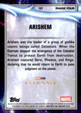 2025 Arishem Topps Chrome Marvel Studios Green Refractor 169/199 #127 Eternals