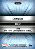 2026 Forge Topps Chrome Marvel Comics Fan Fare Refractor #FF-15