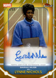 2026 Sarah Niles as Lynne Nichols Auto Autograph Topps Finest Fantastic Four Gold Refractor 11/50 #FA-SN