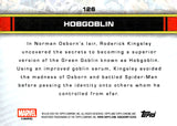 2026 Hobgoblin Topps Chrome Marvel Comics Spider-Web Refractor 399/399 #126