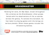 2026 Grandmaster Topps Chrome Marvel Comics Spider-Web Red/Blue Refractor 21/62 #120