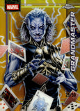 2026 Grandmaster Topps Chrome Marvel Comics Storm's Gold Lightning Refractor 25/50 #120