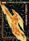 2026 Human Torch Topps Chrome Marvel Comics Spider-Web Refractor 350/399 #051