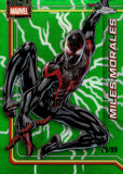 2026 Miles Morales Topps Chrome Marvel Comics Storm's Green Lightning Refractor 29/99 #078