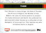 2026 Thor Topps Chrome Marvel Comics Blue Refractor 115/150 #177