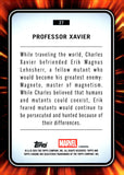 2025 Professor Xavier Topps Chrome Marvel Comics Rose Gold Mini Diamonds Refractor 31/40 #27