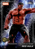 2025 Red Hulk Topps Chrome Marvel Studios Debut Snap Variation 48/99 #S-171 Captain America Brave New World