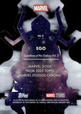 2025 Ego Topps Chrome Marvel Studios Marvel Gods Case Hit #MG-6 Guardians of The Galaxy Vol. 2