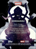2025 Dormammu Topps Chrome Marvel Studios Marvel Gods Case Hit #MG-5 Doctor Strange