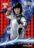 2025 Xialing Topps Chrome Marvel Studios Red Geometric Refractor 1/5 #114 Shang-Chi