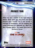 2025 Prince Yan Topps Chrome Marvel Studios Black Refractor 03/10 #159 The Marvels