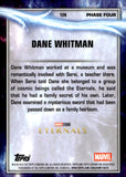 2025 Dane Whitman Topps Chrome Marvel Studios Orange Geometric Refractor 13/25 #125 Eternals