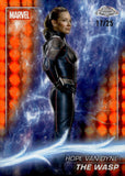 2025 Hope Van Dyne The Wasp Topps Chrome Marvel Studios Orange Geometric Refractor 17/25 #91 Ant-Man and The Wasp